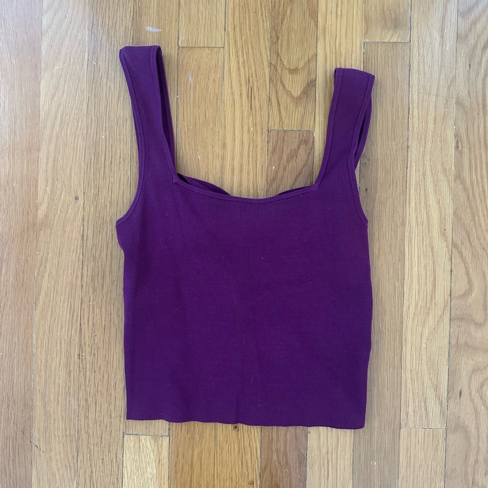 Anthropologie Bow Back Tank- size S